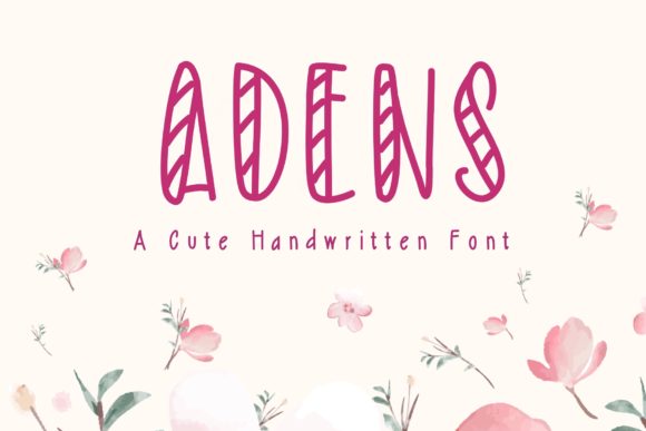 Adens: A Jolly Display Font for Creative Branding