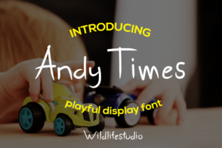 Andy Times: A Versatile Display Font for Creative Crafters