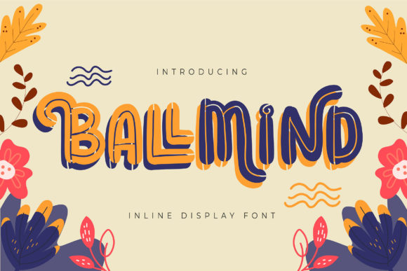 Ballmind: A Playful Font for Creative Branding Projects