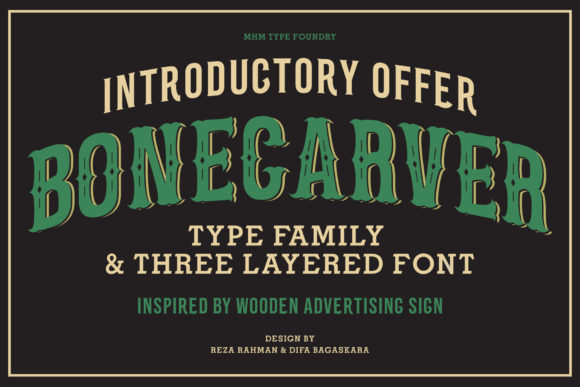 Bone Carver Font for Bold Branding