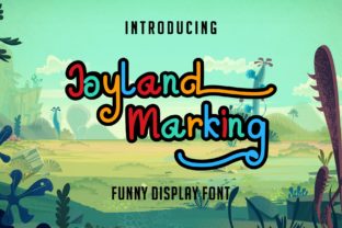 Boost Your Brand with Joyland Marking Font