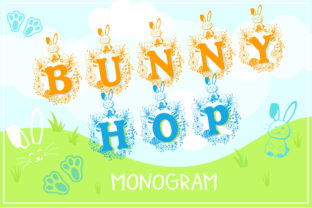 Bunny Hop Monogram: The Font That Elevates Your Brand