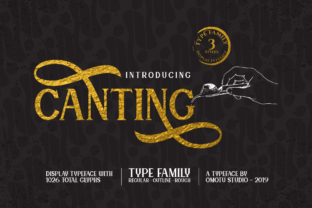 Canting: A Serif Font with Vintage Elegance