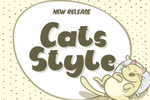 Cats Style: A Playful Font for Handmade Creations