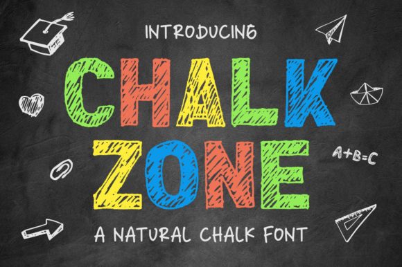 Chalk Zone: A Playful Display Font for Modern Web Projects