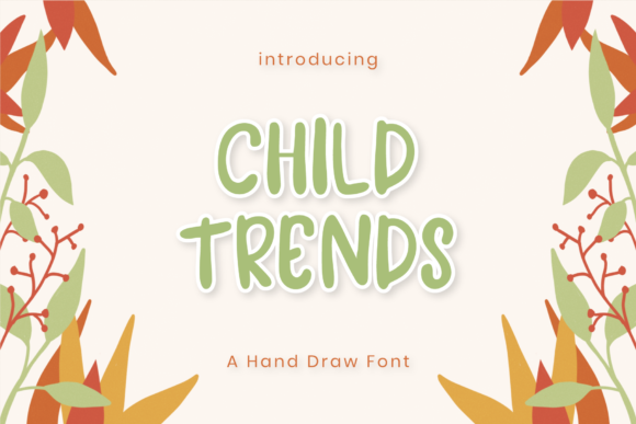 Child Trends Font for Editorial Design and Creative Projects