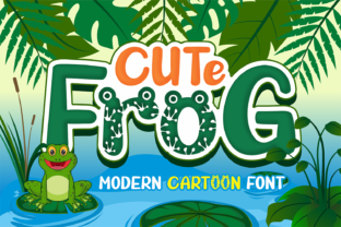 Cute Frog Font for Polished Branding