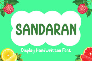 Discover the Magic of Sandaran: A Display Font for Crafters and Designers