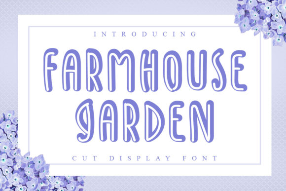 Farmhouse Garden Font for Campaign Clarity