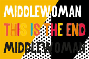 Font Review: MiddleWoman for Campaign Design