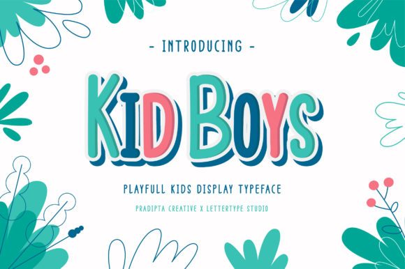 Kid Boys Font Review for Design Projects