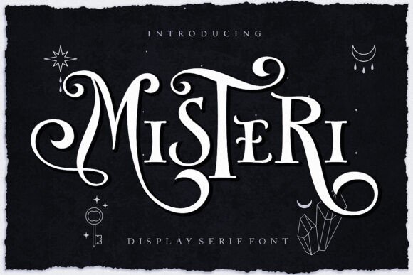 Misteri Font Review for Campaign Design