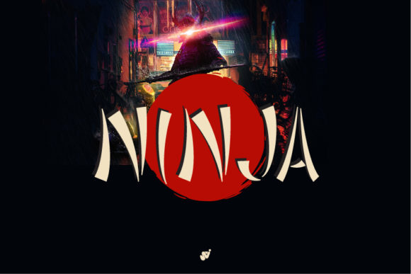 Ninja Display Font for Bold Visual Impact