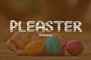 Pleaster: A Playful Font for Modern Editorial Design