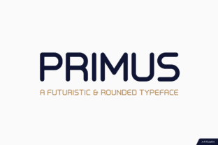Primus: A Modern Typeface for Handmade Creations