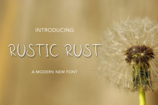 Rustic Rust: A Versatile Display Font for Digital Creatives