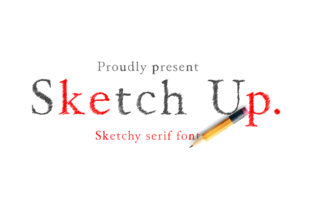 Sketchup Font for Web Design and Branding