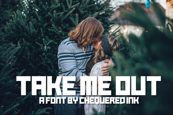 Take Me out: A Display Font for Bold Digital Storytelling
