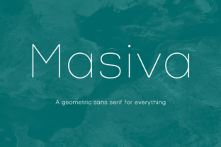 Testing Masiva Family for a Real Branding Project