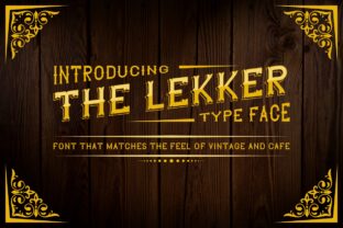 The Lekker: A Retro-Inspired Sans Serif Font for Editorial Design