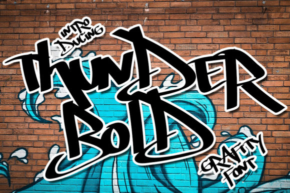 Thunder Bold: A Font That Speaks to the Streets
