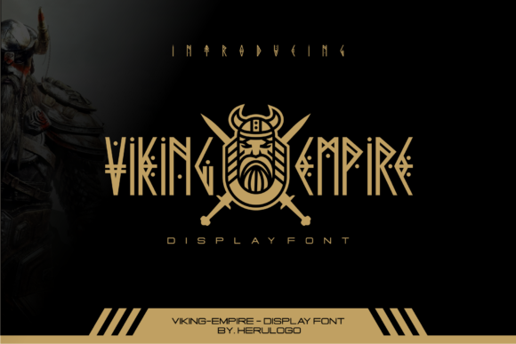 Viking Empire Font Review for Editorial Design